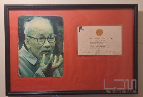 Tình cảm của quân dân Lâm Đồng đối với Bác Hồ qua các kỷ vật trưng bày tại Bảo tàng Lâm Đồng