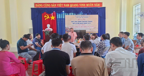 Lớp bồi dưỡng tiếng dân tộc Chăm dành cho cán bộ, chiến sĩ CAND tỉnh Khánh Hòa tham quan, nghiên cứu thực tế tại tỉnh Lâm Đồng