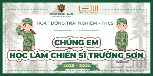 Bảo tàng tỉnh Lâm Đồng phối hợp tổ chức chương trình trải nghiệm “Chúng em học làm chiến sĩ Trường Sơn”