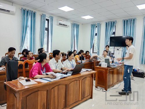 Khóa tập huấn “Phương pháp số hóa 3D cho di tích khảo cổ học” tại Di tích quốc gia đặc biệt Khảo cổ Cát Tiên