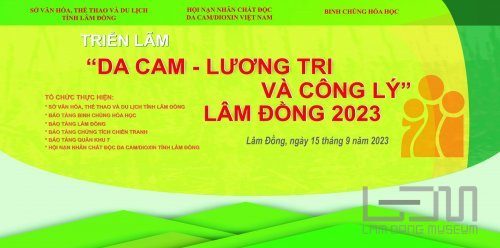 Triển lãm “Da cam - Lương tri và Công lý” - Lâm Đồng năm 2023