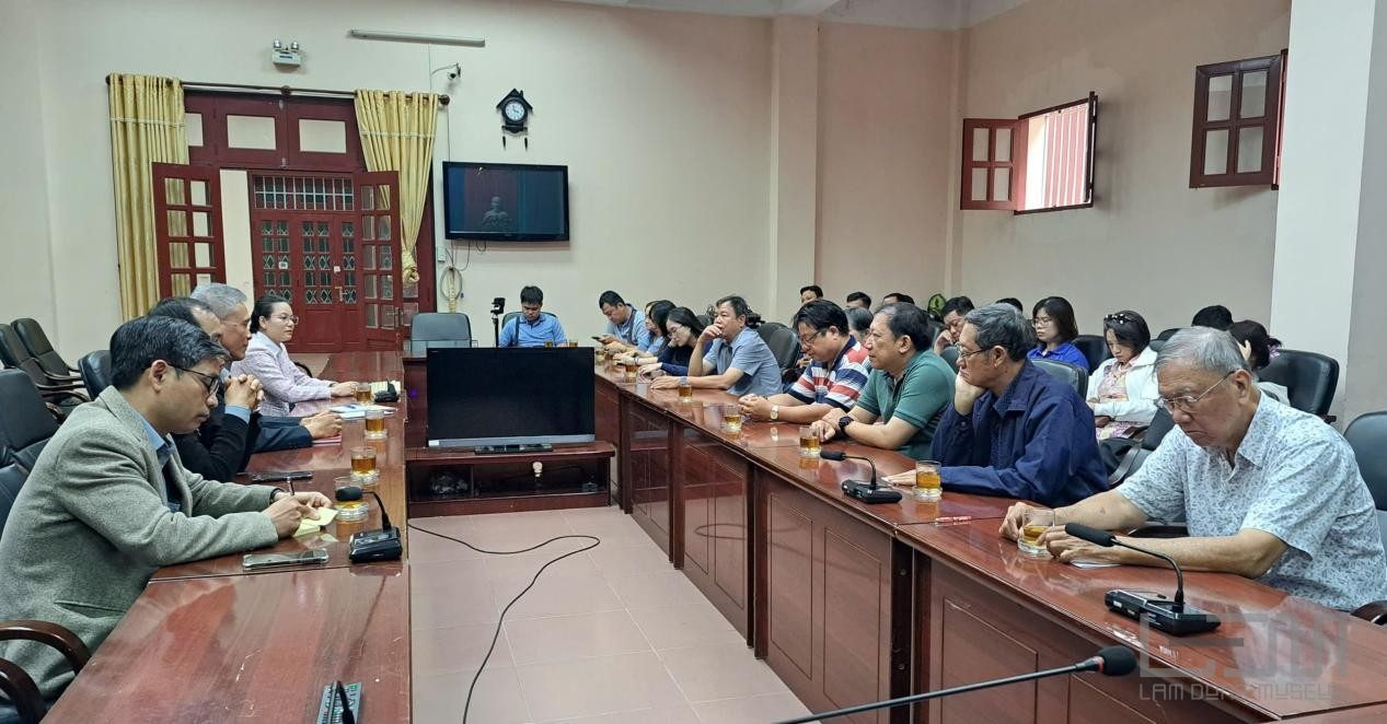 Ban Quản lý Công viên Lịch sử - Văn hóa dân tộc TP.Hồ Chí Minh tham quan, trao đổi kinh nghiệm tại Bảo tàng tỉnh Lâm Đồng