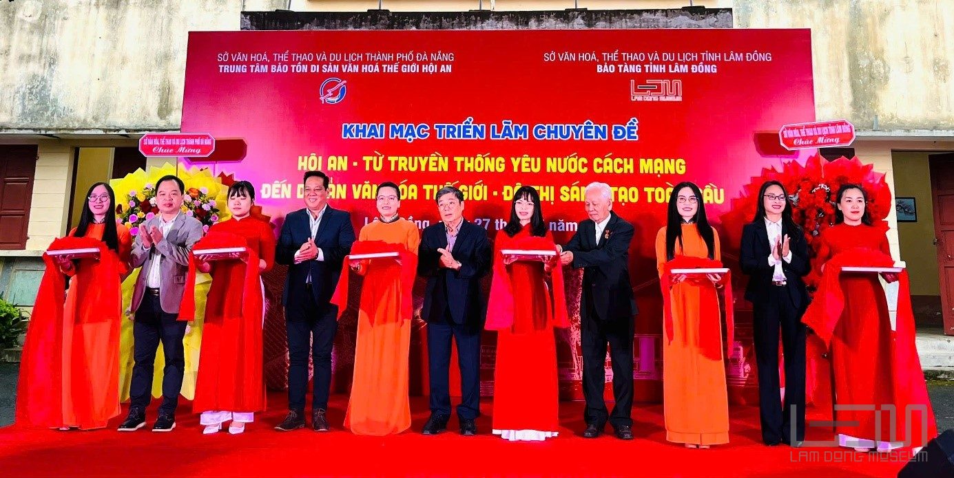 Khai mạc Triển lãm chuyên đề “Hội An - Từ truyền thốngg yêu nước cách mạng đến di sản văn hóa thế giới - Đô thị sáng tạo toàn cầu”