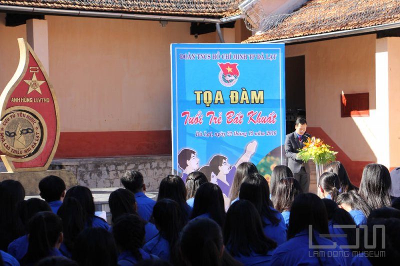 Hoạt động kỷ niệm 72 năm Ngày thành lập Quân đội nhân dân Việt Nam và 27 năm Ngày hội Quốc phòng toàn dân tại Di tích quốc gia Nhà Lao thiếu nhi Đà Lạt